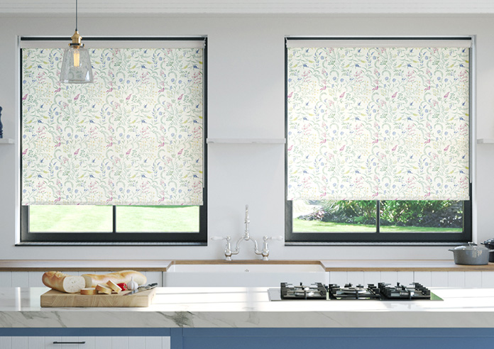 Summer Meadow, Bouqet - Twist&Fit Roller Blind - Image 3